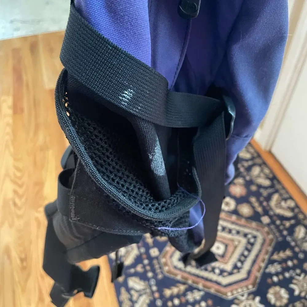The North Face 90’s Purple and Black Faded Backpack